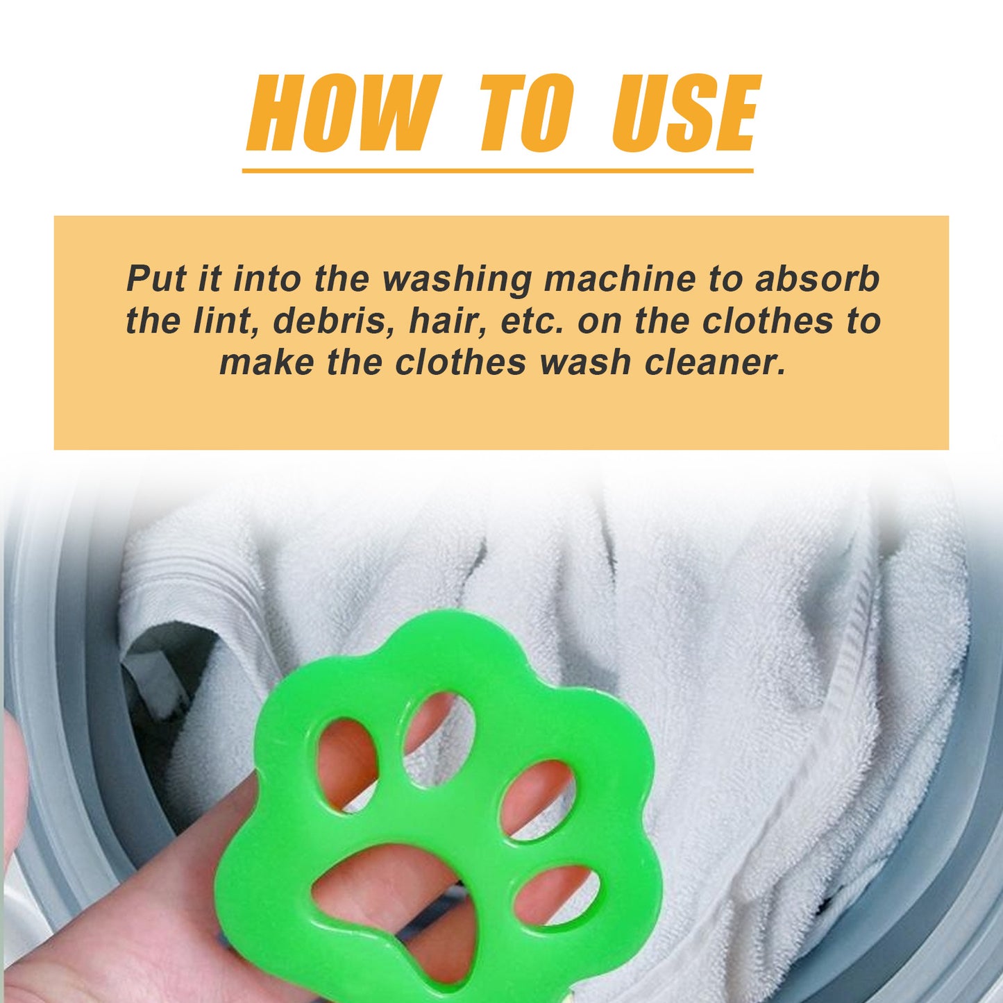 PawPopi™ FurCatch Laundry Hair Remover